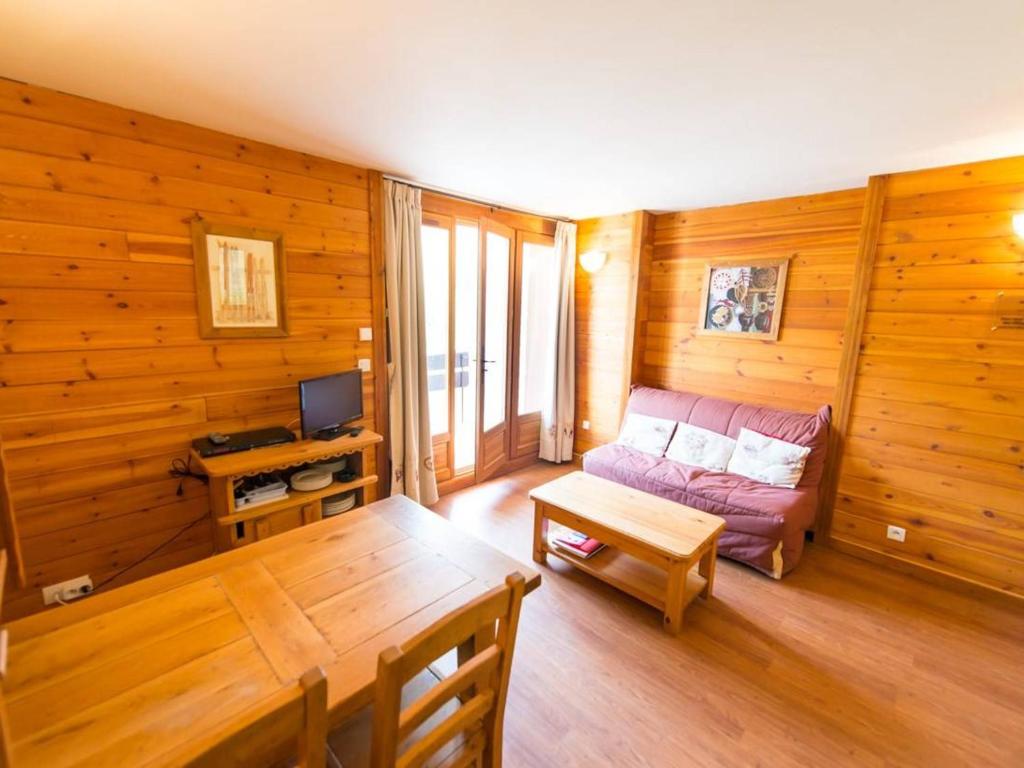 Studio lumineux 4 pers., balcon sud, pieds des pistes - Serre Chevalier - FR-1-330F-120