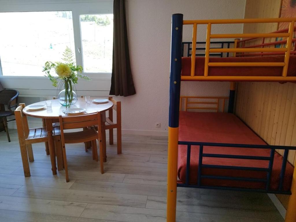 Studio 4 pers au pied des pistes, centre station, proche commerces et sports - FR-1-262-84