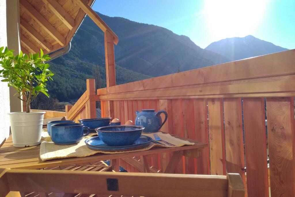 Le Grand PIerron Clarée Valley cosy apartment in mountain, 6p
