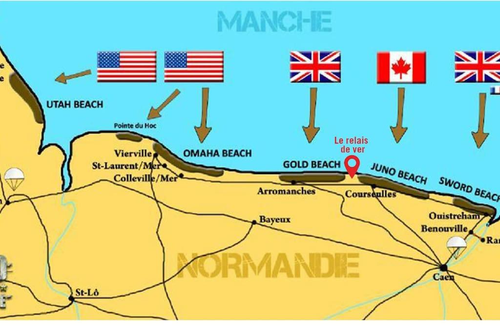 Gite Historique en Normandie plages du débarquement