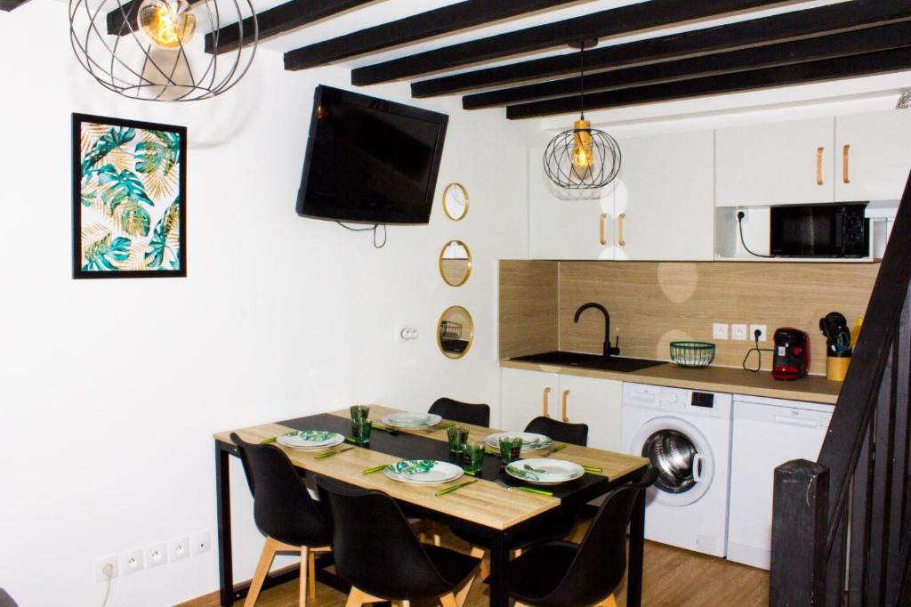 F2 Duplex chez l'aventurière près Disneyland
