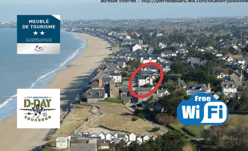 BAIE MT ST MICHEL VILLA Caprice Rdc 50 m Mer Prés Plage DDAY 7pers